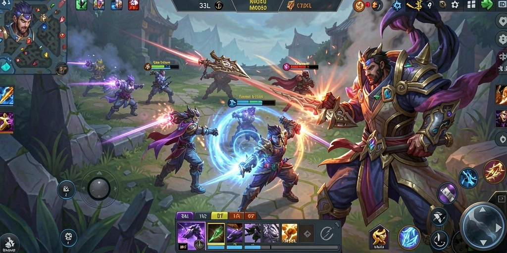Tampilan gameplay memukau dan penuh aksi dari 33L.