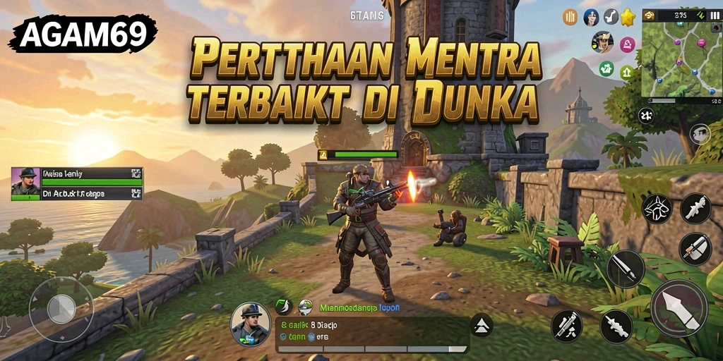 Gameplay AGAM69 menampilkan strategi menara yang menegangkan dan mendebarkan.