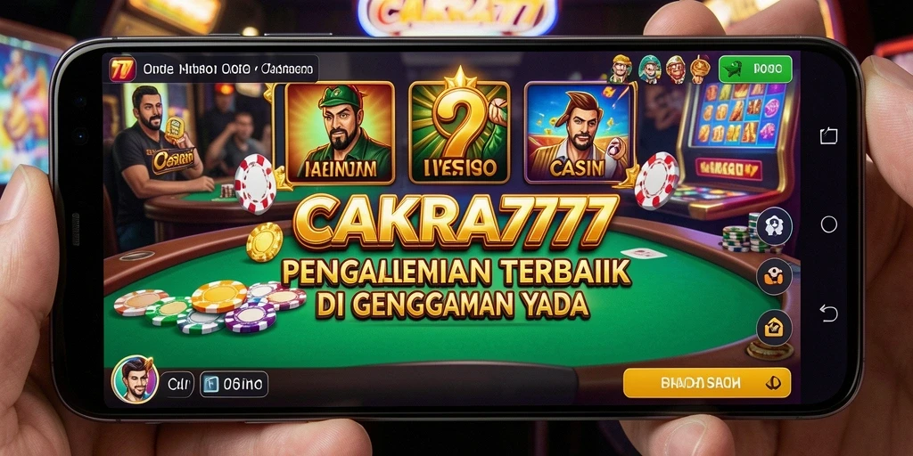 Tampilan gameplay Live Casino yang mendebarkan di CAKRA777.