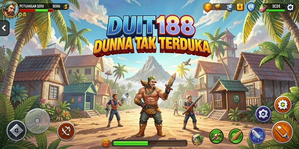 Screenshot gameplay <strong>DUIT188</strong> menunjukkan petualangan seru di dunia fantastis.