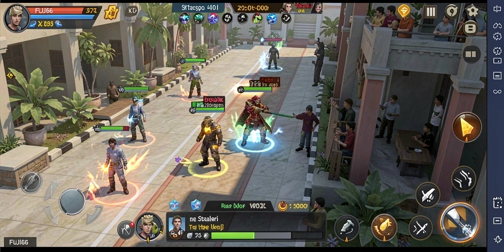 Tampilan gameplay <strong>FUJI66</strong> yang menampilkan aksi strategi yang mendebarkan.