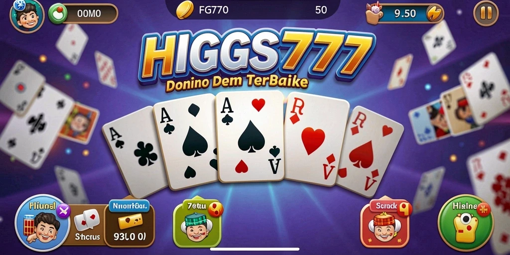 Tangkapan layar gameplay HIGGS777 yang menampilkan keseruan bermain Domino.