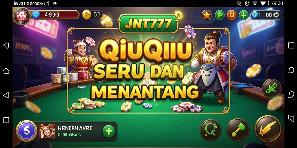 Screenshot gameplay QiuQiu yang menarik dari JNT777.