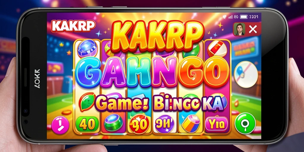 Tampilan gameplay seru di KAKRP saat bermain Bingo online.