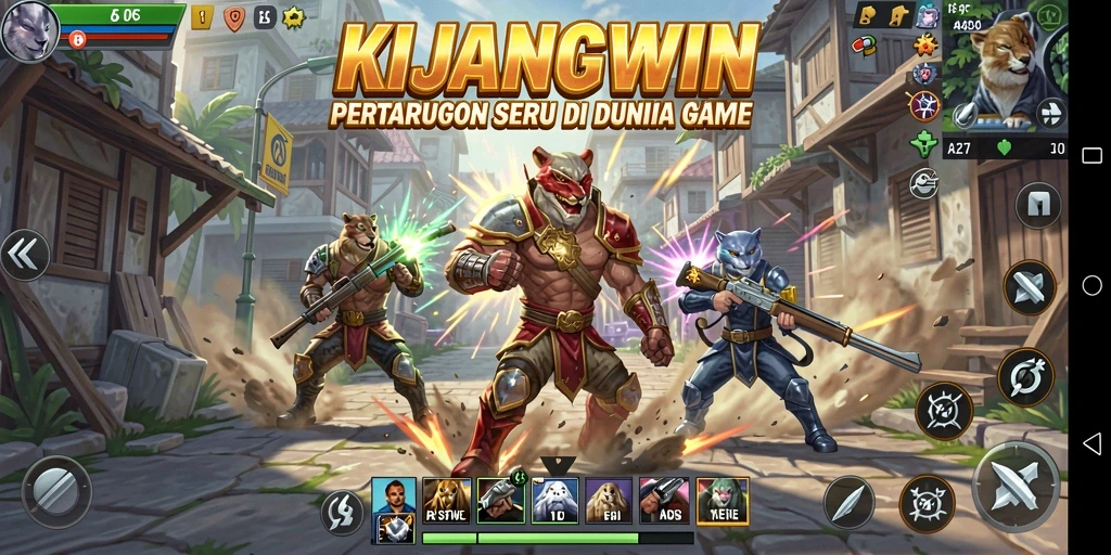 Tampilan menyeramkan dari pertarungan seru di KIJANGWIN.