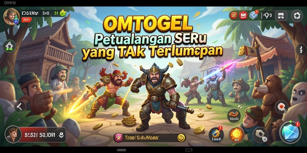 Tangkapan layar gameplay OMTOGEL menampilkan petualangan seru dan grafis menawan.