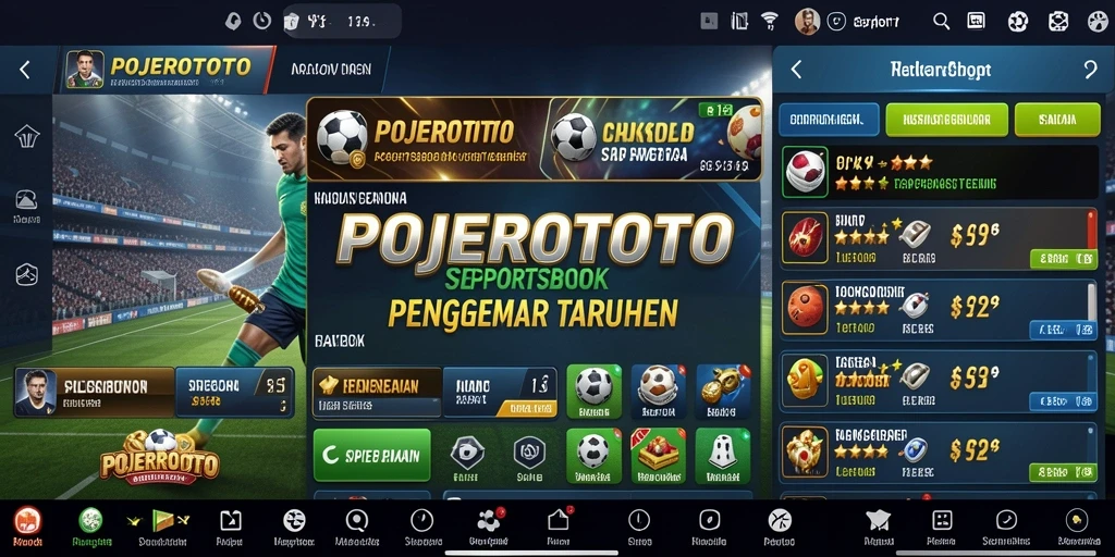 Tampilan gameplay POJEROTOTO yang menarik dan interaktif.