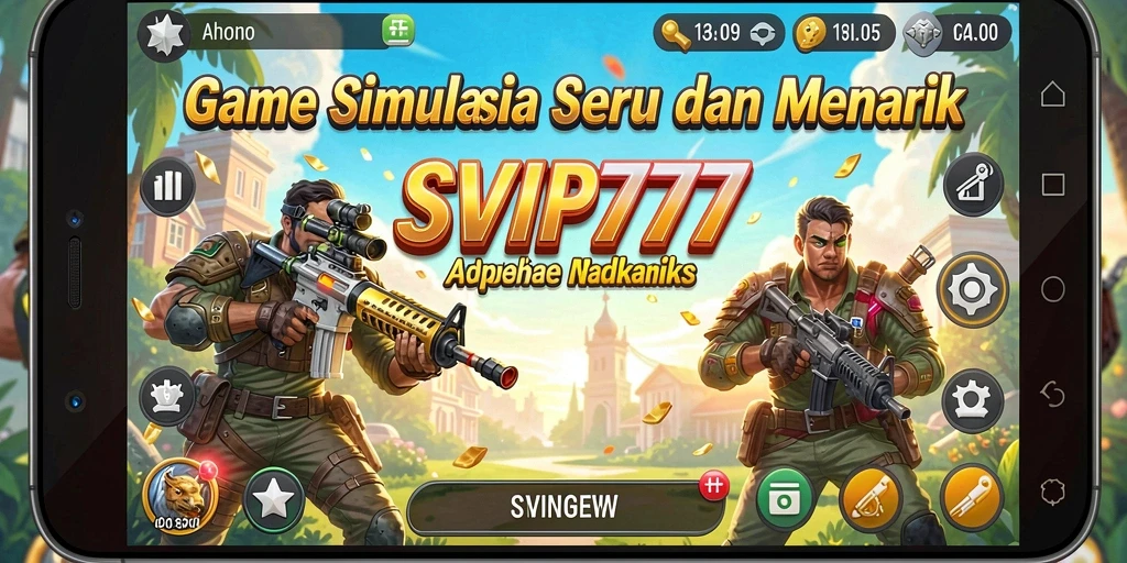 Tampilan gameplay SVIP777 yang realistis dan interaktif.